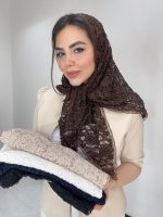 مینی اسکارف گیپور مخمل کد3049