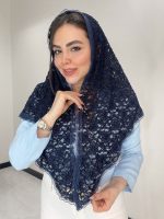 مینی اسکارف گیپور مخمل کد3049 - Image 7