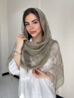 شال حریر نخ ابریشم سنگشور کد3050 - Image 10