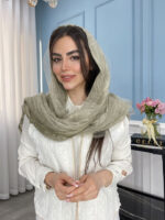 شال نخ حریر ارگانزا دولایه کد2061 - Image 4