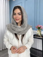 شال نخ حریر ارگانزا دولایه کد2061 - Image 13