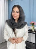 شال نخ حریر ارگانزا دولایه کد2061 - Image 2