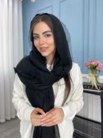 شال نخ حریر ارگانزا دولایه کد2061 - Image 16