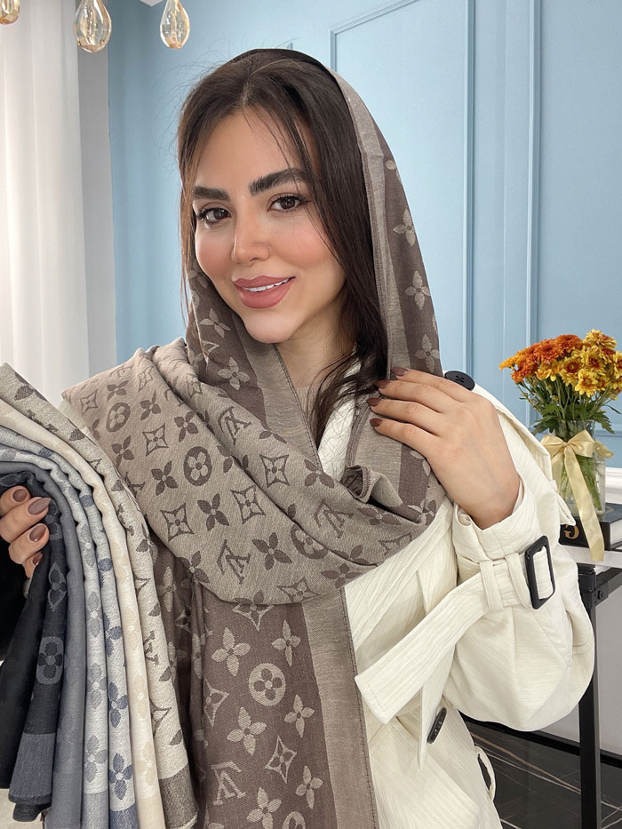 شال کشمیز دورو پاییزه کد2081