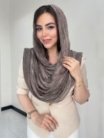 شال نخ حریر ایتالیایی کد 3041 - Image 7