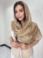 شال نخ حریر ایتالیایی کد 3041 - Image 6