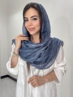 شال نخ حریر ایتالیایی کد 3041 - Image 2
