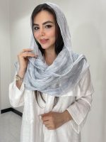 شال نخ حریر ایتالیایی کد 3041 - Image 3