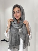 شال نخ حریر ایتالیایی کد 3041 - Image 11