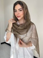 شال حریر نخ ابریشم سنگشور کد3050 - Image 3
