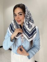 مینی اسکارف ابریشم کد3052(8طرح) - Image 6