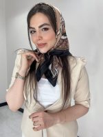 مینی اسکارف ابریشم کد3052(8طرح) - Image 8