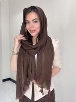 شال پلیسه برشکا کد3054 - Image 3