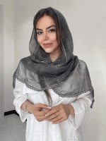 شال حریر دانتل کد3060 - Image 2