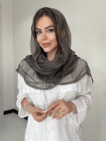 شال حریر دانتل کد3060 - Image 5