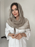 شال حریر دانتل کد3060 - Image 9
