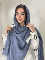 شال پولکدار پاییزه کد3070 - Image 12