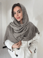 شال پولکدار پاییزه کد3070 - Image 11