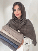شال نخی پاییزه پولکدار کد3072 - Image 8