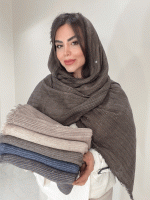 شال نخی پاییزه پولکدار کد3072