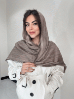 شال نخی پاییزه پولکدار کد3072 - Image 5
