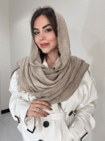 شال نخی پاییزه پولکدار کد3072 - Image 7