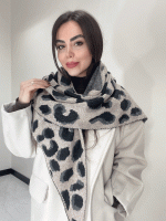 روسری سه گوش موهر کد3073 - Image 9
