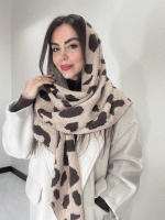 روسری سه گوش موهر کد3073 - Image 2