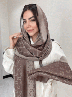شال کشمیر ژاکارد دورو کد3077