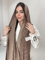 شال کشمیر ژاکارد دورو کد3077 - Image 5
