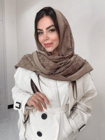 شال کشمیر ژاکارد دورو کد3077 - Image 7